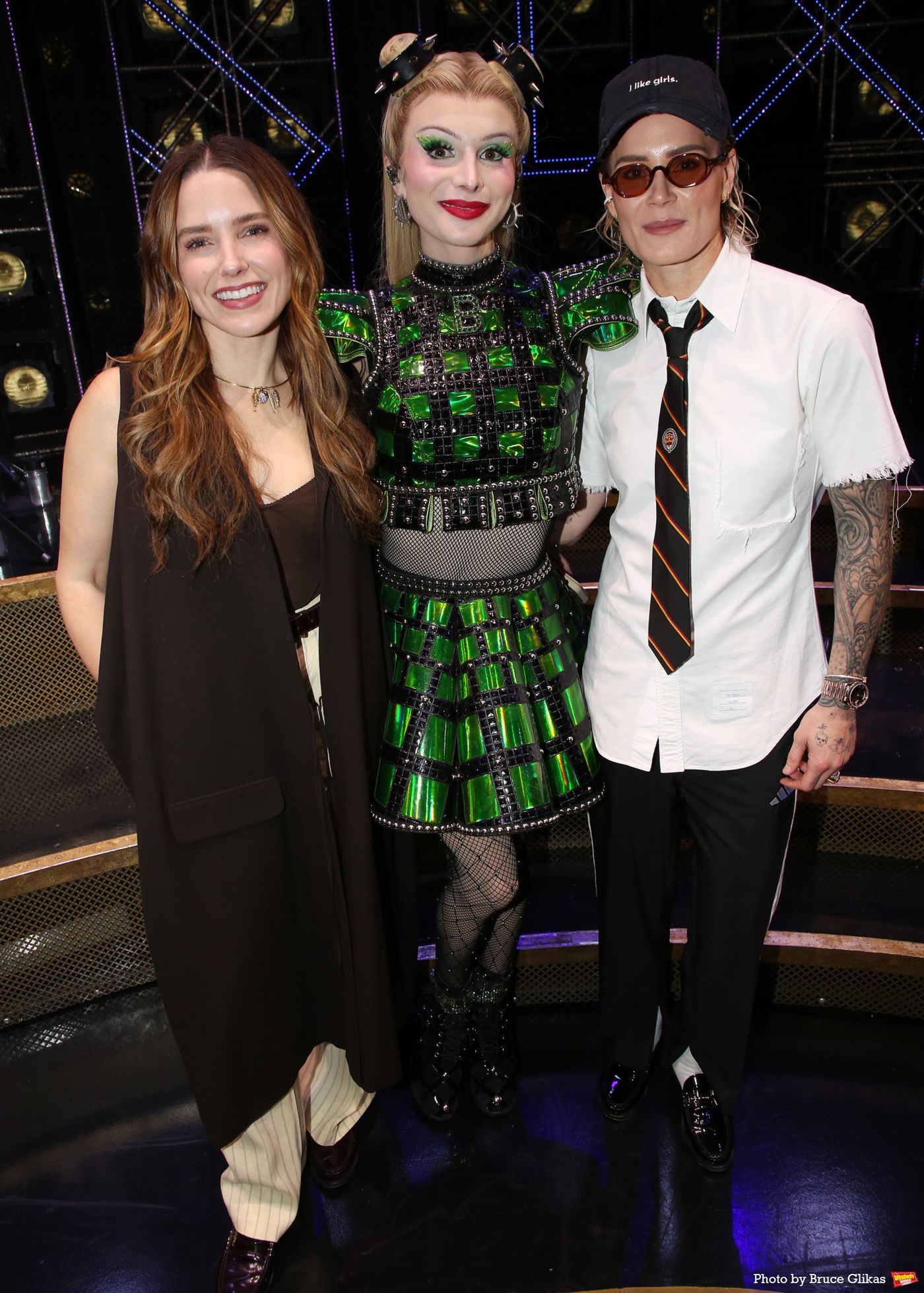 Photos: Lily Allen Visits SIX and Meets the Queens Backstage  Image