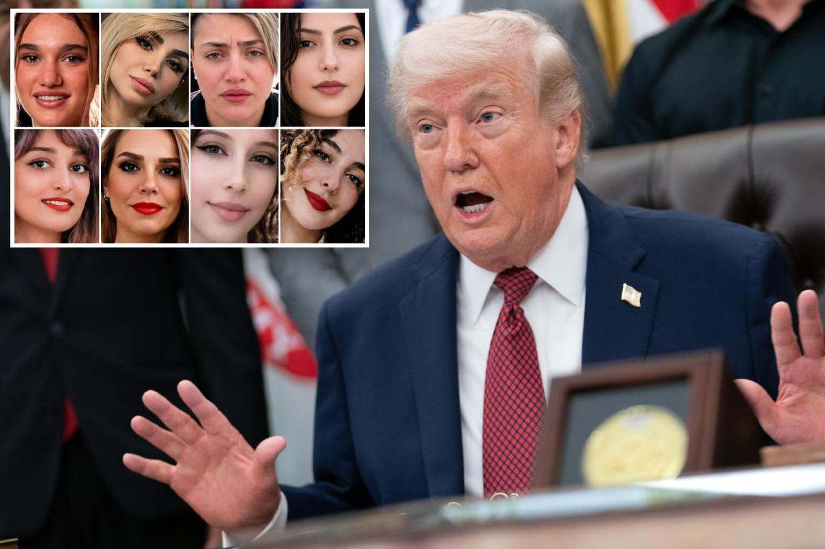Trump says Iran won't execute 8 women after he pleaded for their release