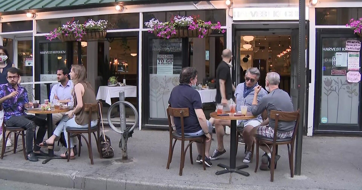 Outdoor dining across New York City returns as season officially begins