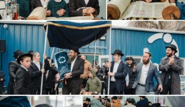 New Torah Celebrated at Friendship Circle of Brooklyn