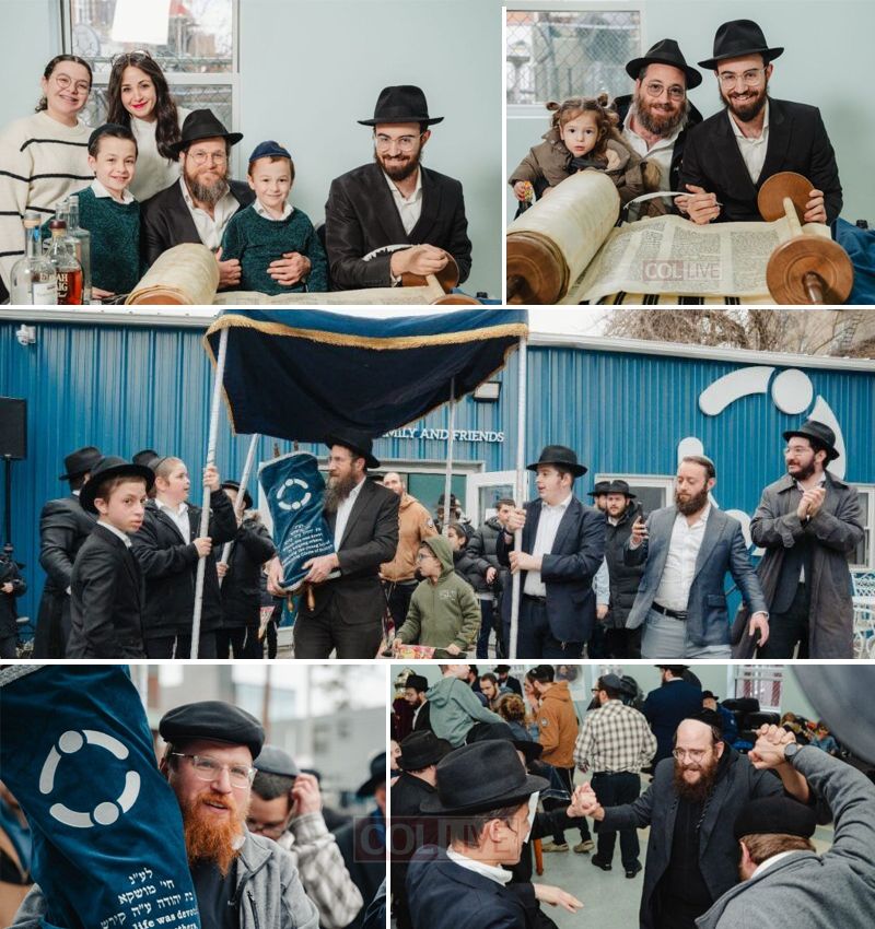 New Torah Celebrated at Friendship Circle of Brooklyn