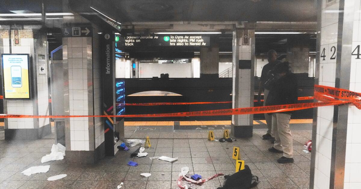 Stabbings on New York subway leave 3