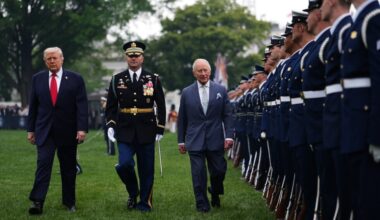 Photos show King Charles III and Queen Camilla on a 4-day visit to the US