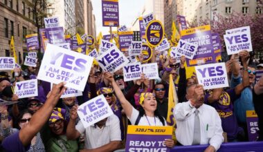 New York City apartment building workers approve potential strike over contract