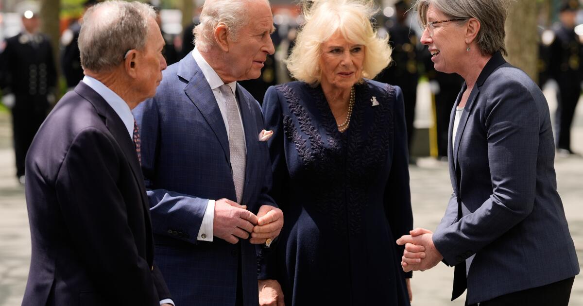 King Charles III and Queen Camilla kick off New York trip by honoring victims at the 9/11 Memorial
