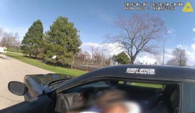 New York driver with 'Sorry officer, I thought you wanted to race' sticker on car arrested in pursuit