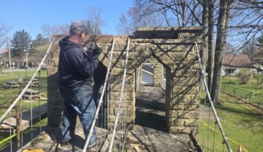 Work begins to dismantle Brooklyn Bridge replica – Butler Eagle