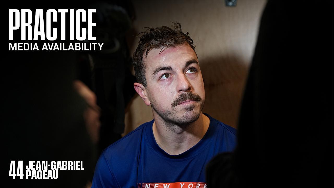Practice 4/2: Jean-Gabriel Pageau | New York Islanders