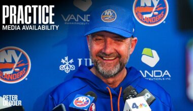 Practice 4/6: Peter DeBoer | New York Islanders