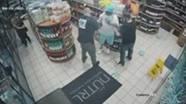 Surveillance video shows more of the violent arrest in a Brooklyn liquor store.