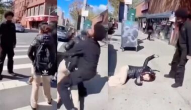 Viral video assault: Teen arrested for body-slamming girl on Manhattan sidewalk had attacked her after asking for number, sources said