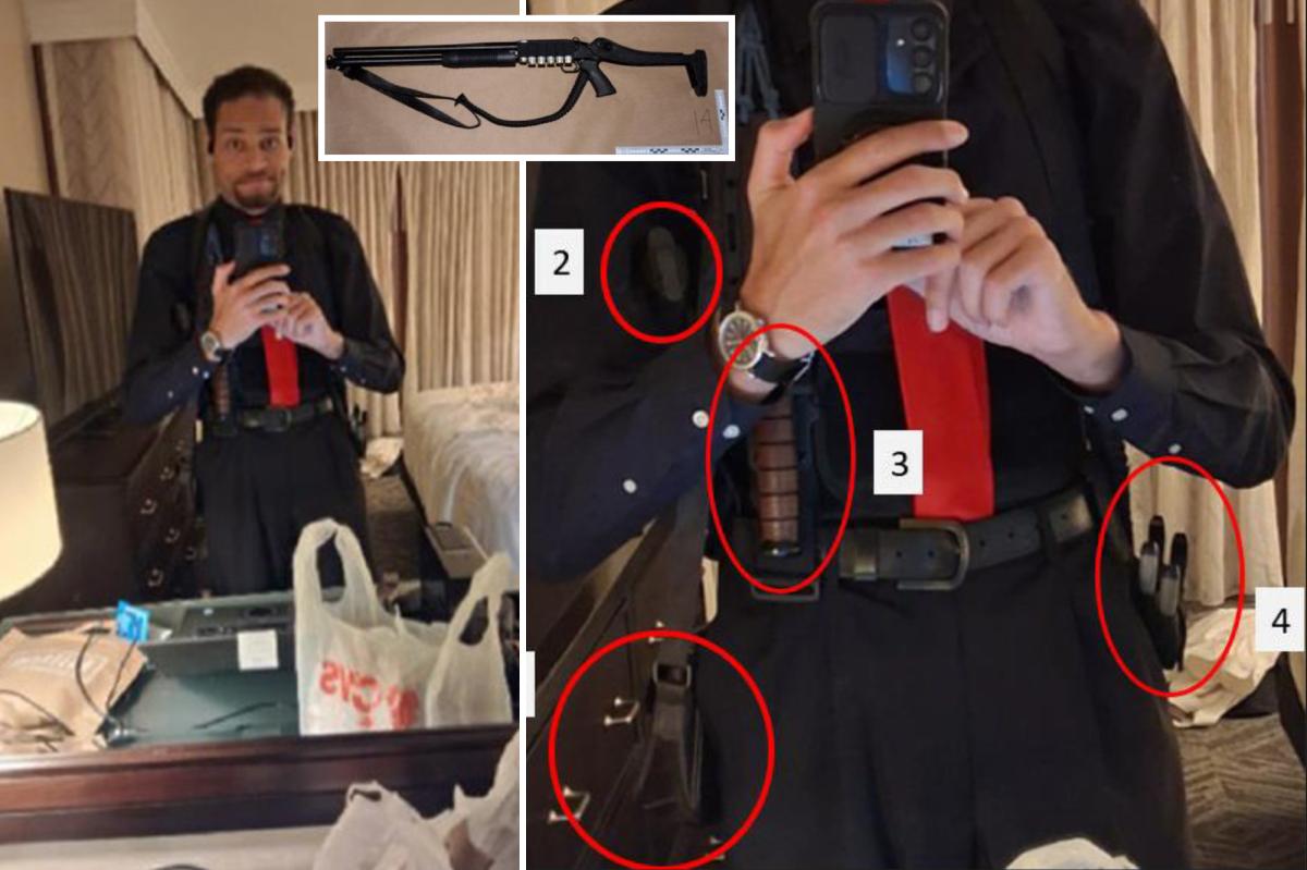 WHCD suspect Cole Allen took smirking selfie while armed to the teeth before attack on ballroom: docs