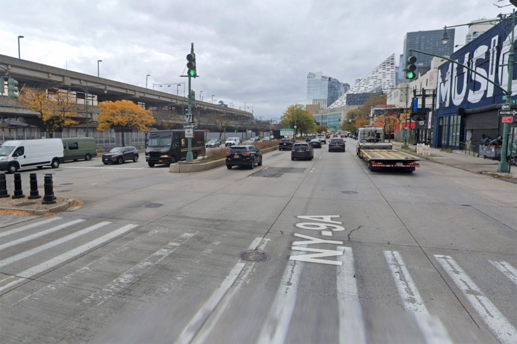 West Side Highway near W. 50th St