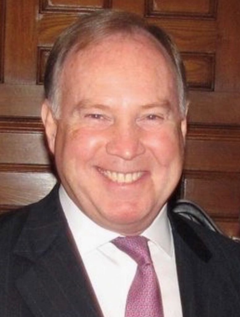 Frank Watrous Hamilton III smiling at the camera.