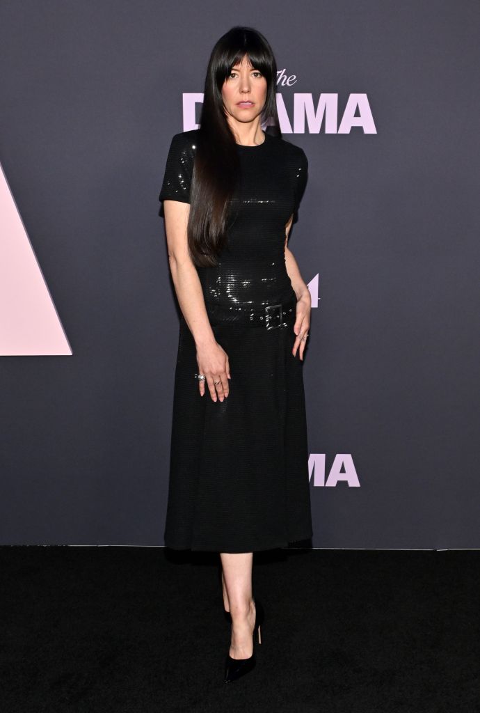 Zoe Winters attends the premiere of "The Drama" 