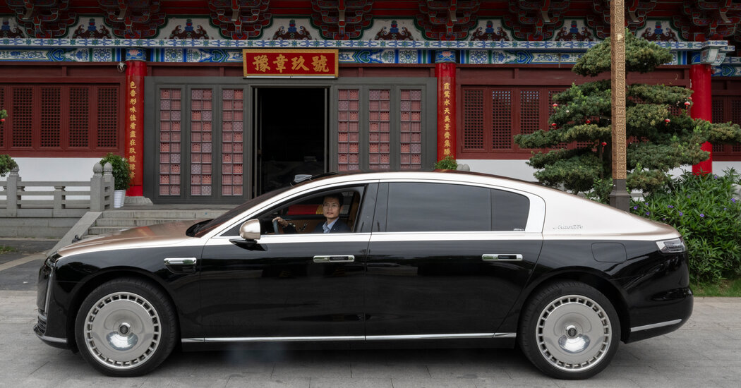 $140,000 E.V.s and Heritage Gold: The Rise of China’s Homegrown Luxury Market