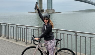 She’s Riding in Five Boro Bike Tour, and She’s Happy to Wear a Helmet
