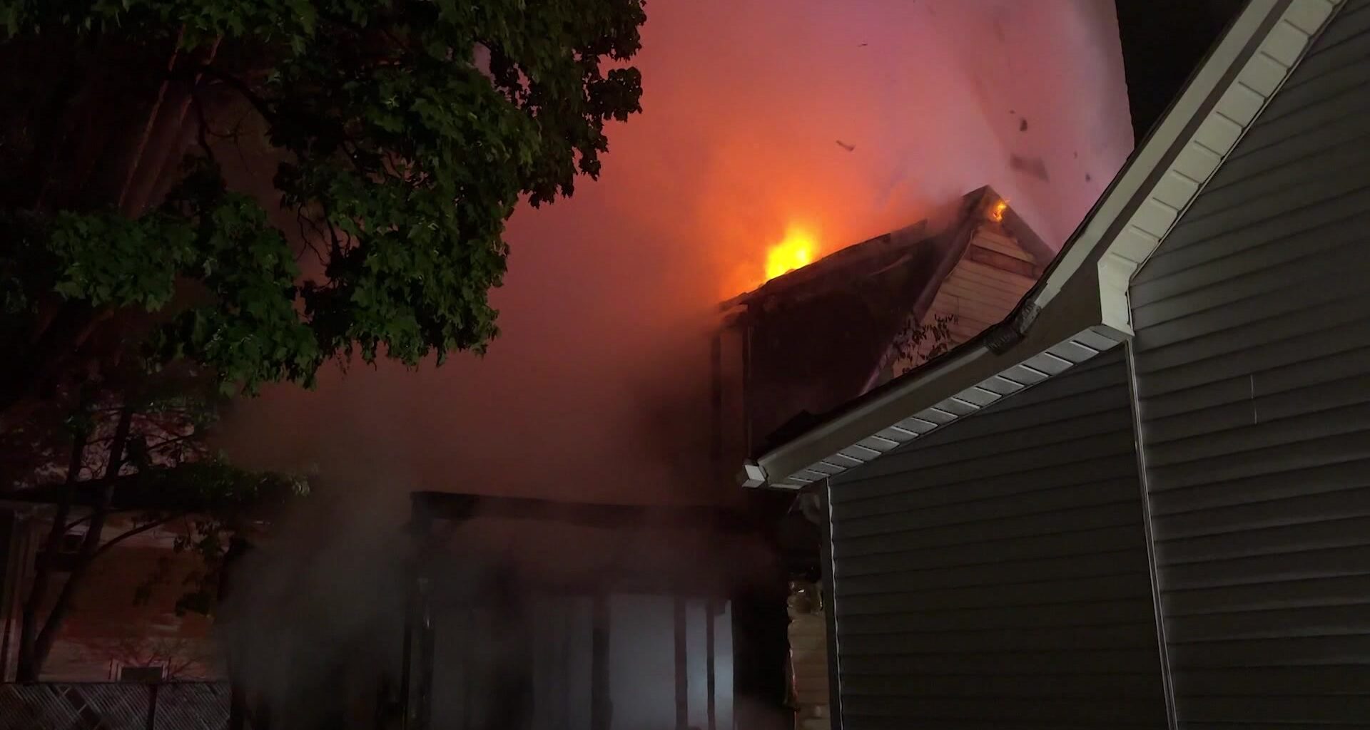 News 12 | Bronx | Two Found Dead After Fire Rips Through Vacant Hempstead House