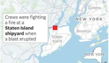 1 person has died after blast at New York City shipyard that also injured 36 people, officials say. :: WRAL.com
