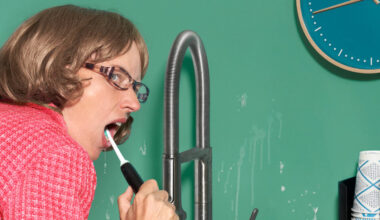 Is Tooth Brushing at Work Gross?