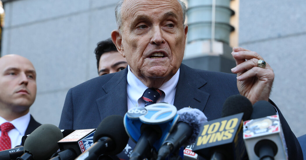 Rudy Giuliani Hospitalized in Florida in ‘Critical Condition’