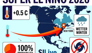 NYC could see milder, wetter winter as El Niño strengthens