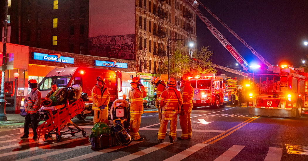 3 Killed and 14 Injured in Upper Manhattan Fire
