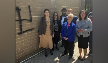 Antisemitic graffiti discovered in Queens as new stats show Jews targeted in 60% of NYC hate crimes