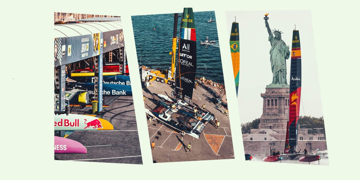 How SailGP came to New York City: Over 100 shipping containers and a dedicated cargo vessel