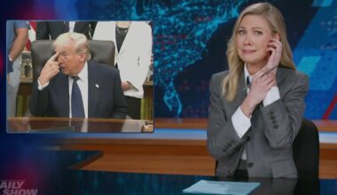 Late Night Cringes at Trump’s Chatter in Front of Children