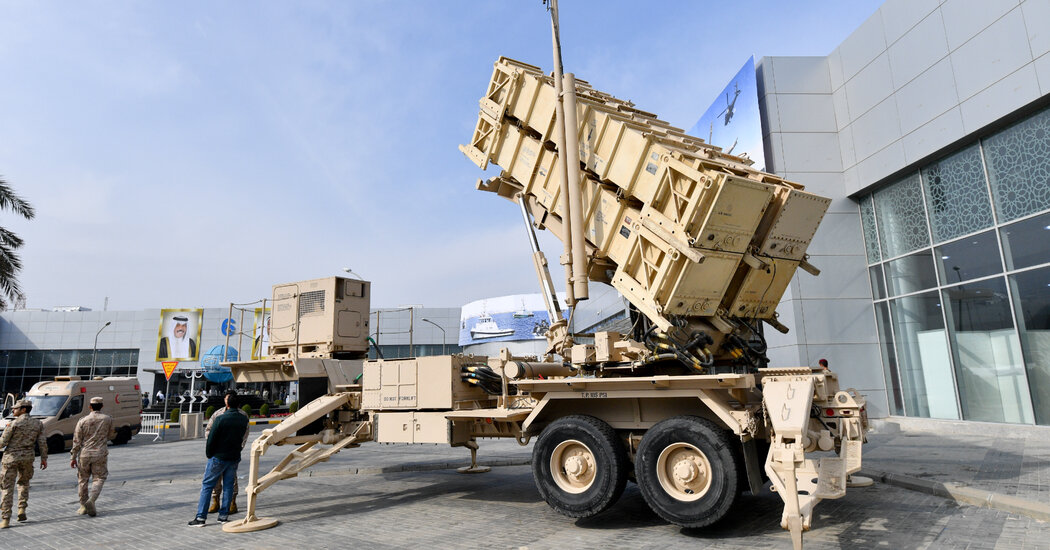 As Stockpiles Fall, U.S. Sells More Missiles Worth $17 Billion to Gulf Nations