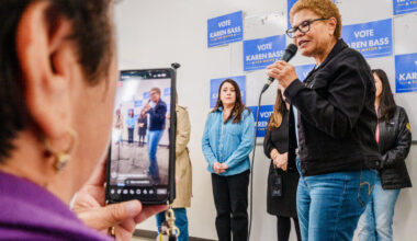 In L.A. Mayor’s Race, Karen Bass Faces Vocal Rivals and a ‘Disgruntled Electorate’