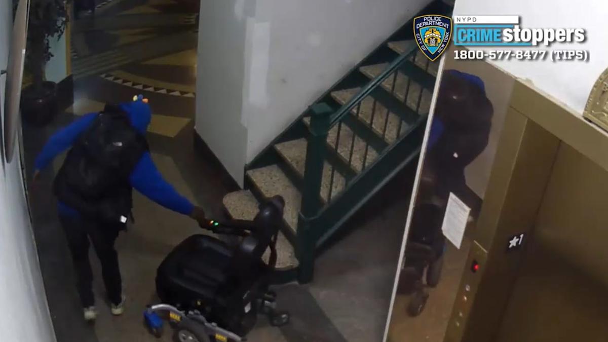 NYPD seeking man who stole wheelchair worth $5K