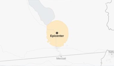 Maps: Earthquakes Shake Southern California