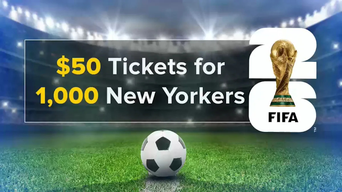 2nd day of New York City resident World Cup ticket lottery fills up in 88 seconds