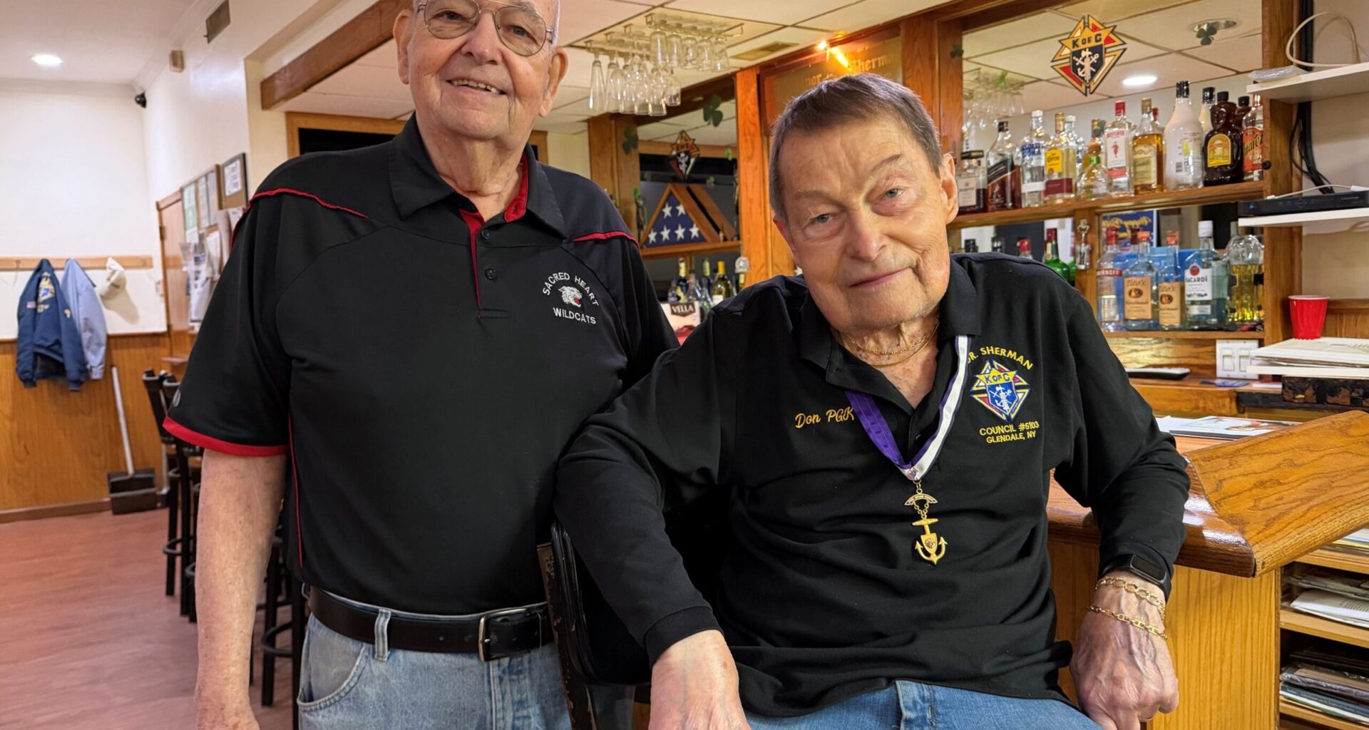 Queens Knights of Columbus Honor Founding Members