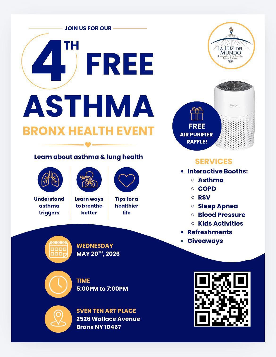 Free Bronx Asthma Health Event To Offer Education, Screenings, and Family Activities Free Bronx Asthma Health Event To Offer Education, Screenings, and Family Activities