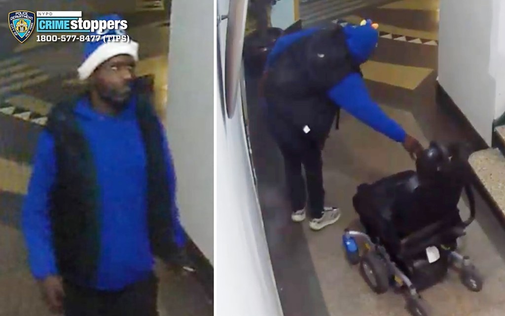 Callous thief steals man's electric wheelchair inside Bronx apartment building