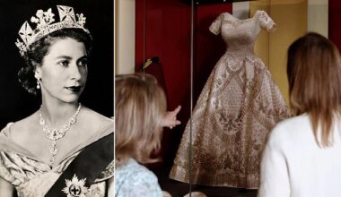 Exhibition Exposes Hidden Changes in Queen's 1953 Gown