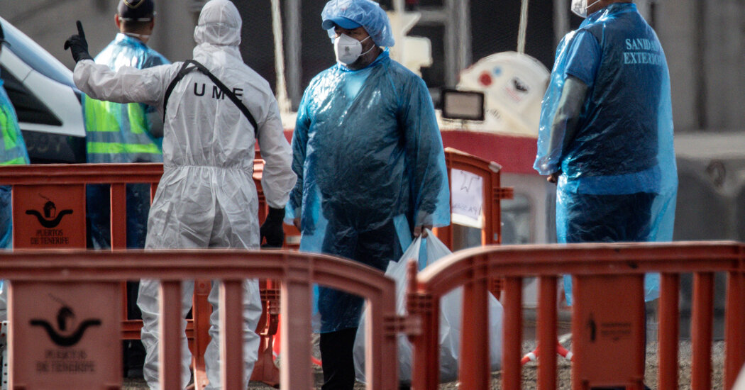 Cruise Ship Linked to Hantavirus Outbreak Arrives in Spain’s Canary Islands for Disembarking