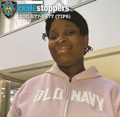 Baychester: Police Appeal to Public for Help Locating 17-Year-Old Girl Reported Missing