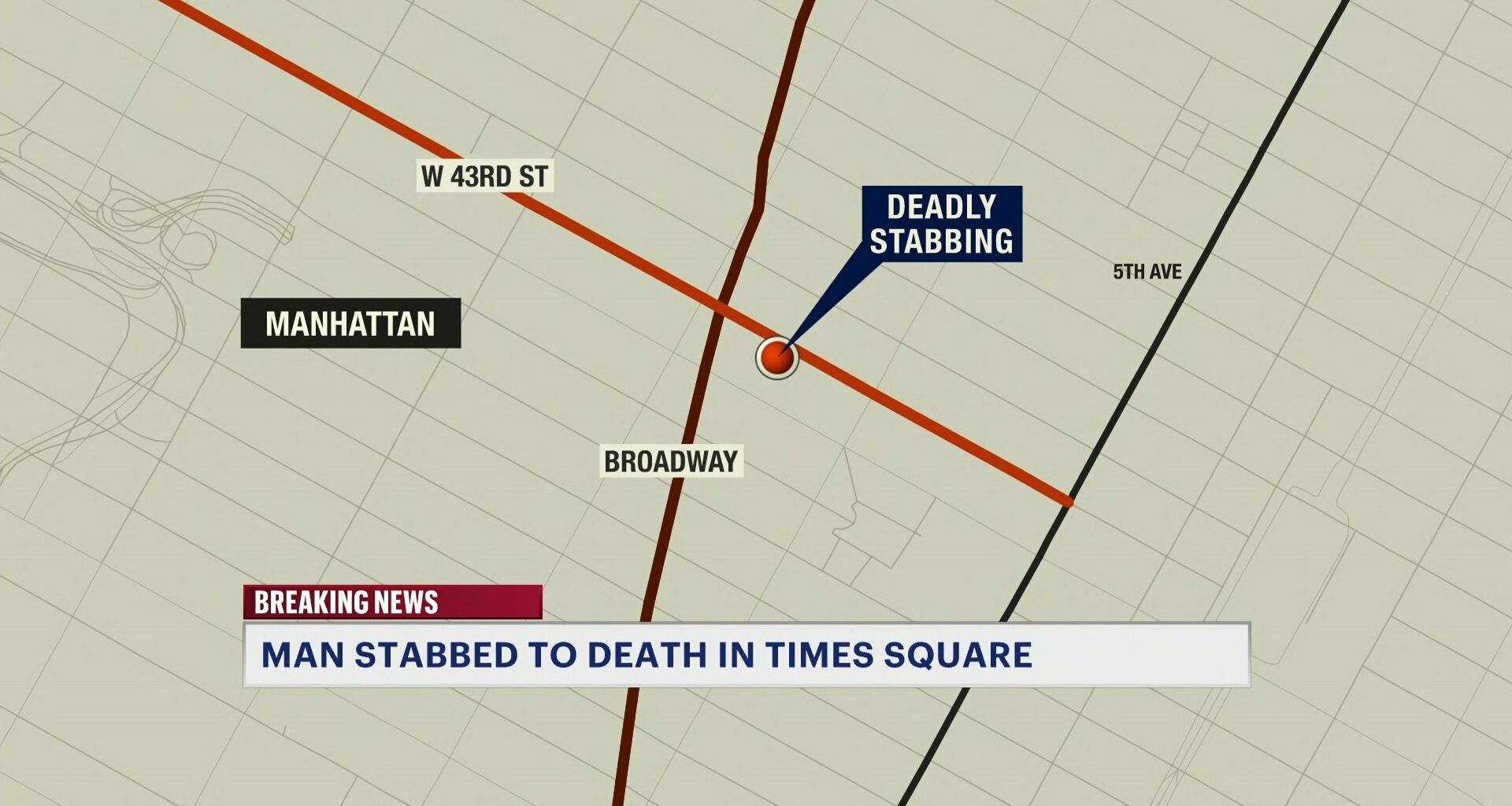 News 12 | Bronx | Man Fatally Stabbed In Times Square