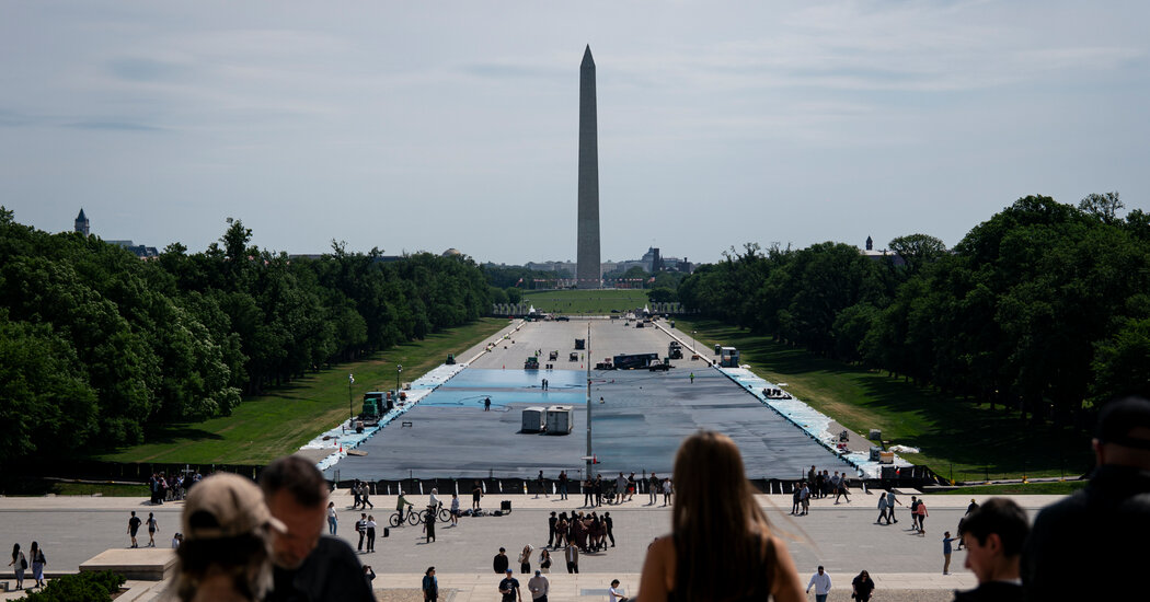 Reflecting Pool Repairs to Cost $13.1 Million. Trump Had Promised $1.8 Million.