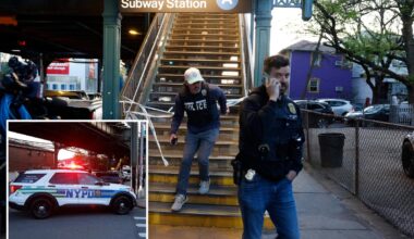 Boy, 16, hid gun in sock that pal used to shoot teen on NYC train — with victim left paralyzed: sources