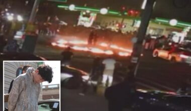Reckless driver who allegedly spun around in BMW during viral, fiery NYC car meet-up is busted: cops