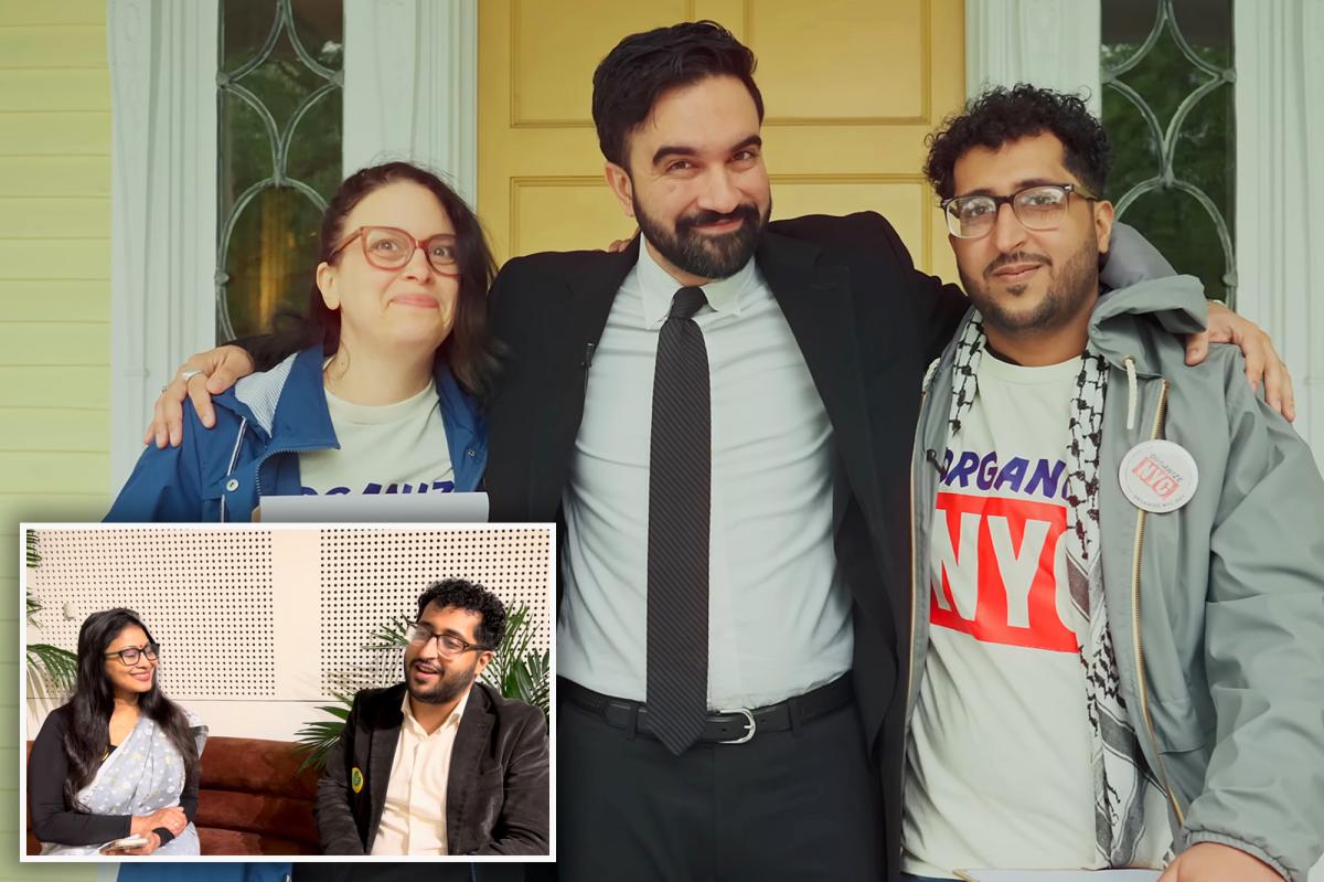 Mamdani staffer wears keffiyeh in official city video at Gracie Mansion in NYC as Jewish leaders call it 'a direct act of hate'