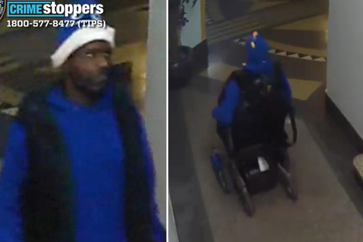 NYC crook steals motorized wheelchair from Bronx building uses it for slow getaway