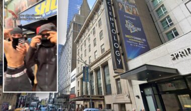 Mob of rowdy teens storm NYC Scientology Church amid viral 'speed running' trend