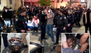 Anti-ICE protesters mob NYC hospital as 9 activists arrested in chaotic clash with law enforcement