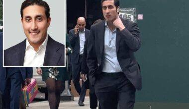 Ex-JPMorgan banker spotted in NYC street-fashion vid before bizarre sex-harass claims — as his dad addresses scandalous lawsuit